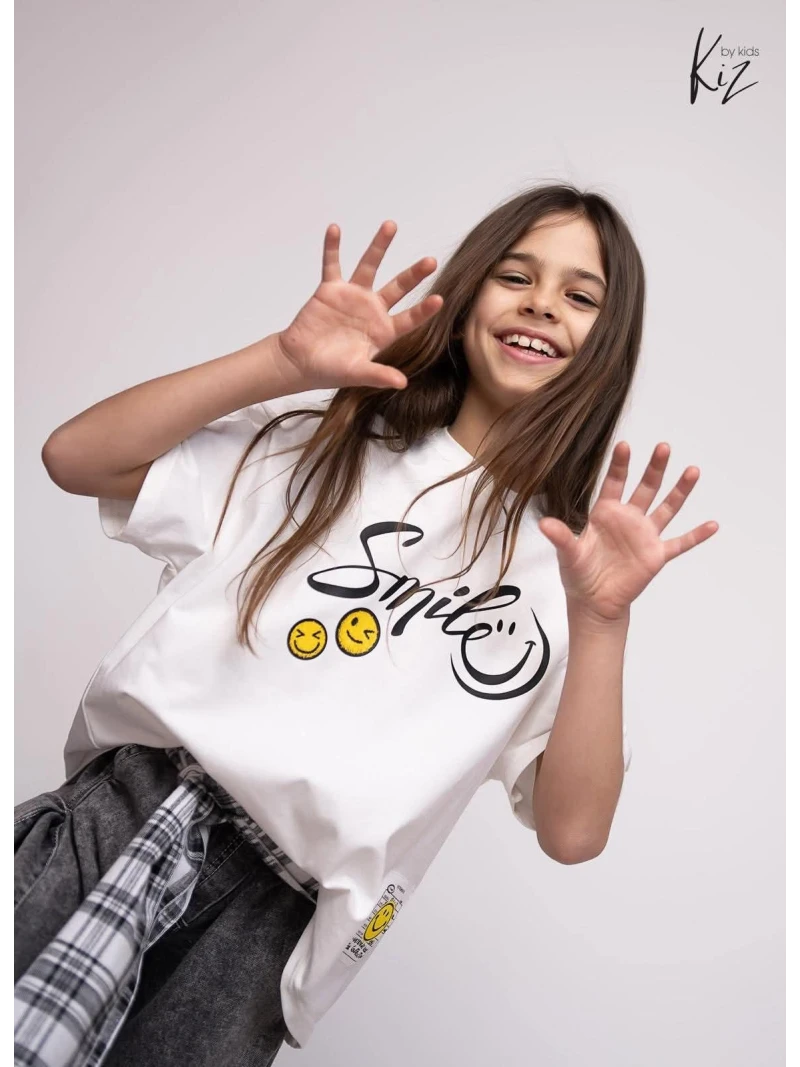 Dievčenské tričko SMILE