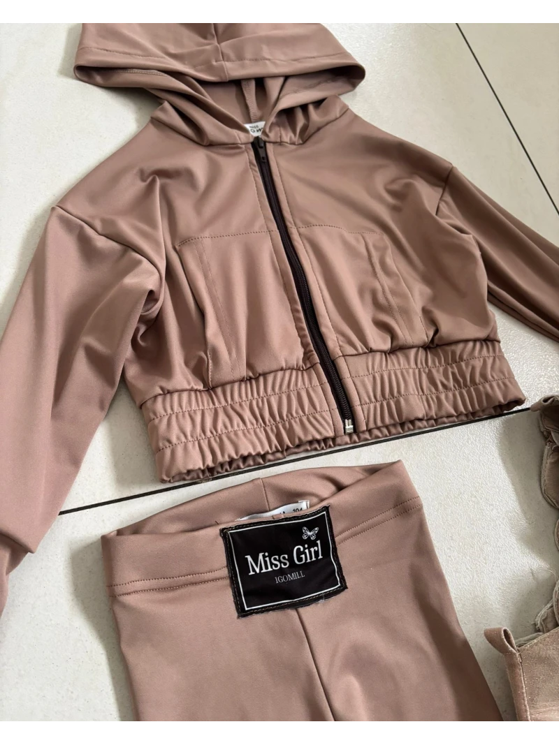 Dievčenský komplet - mikina a legíny