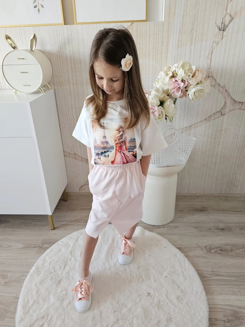 Dievčenská sukňa s rozparkom viac farieb