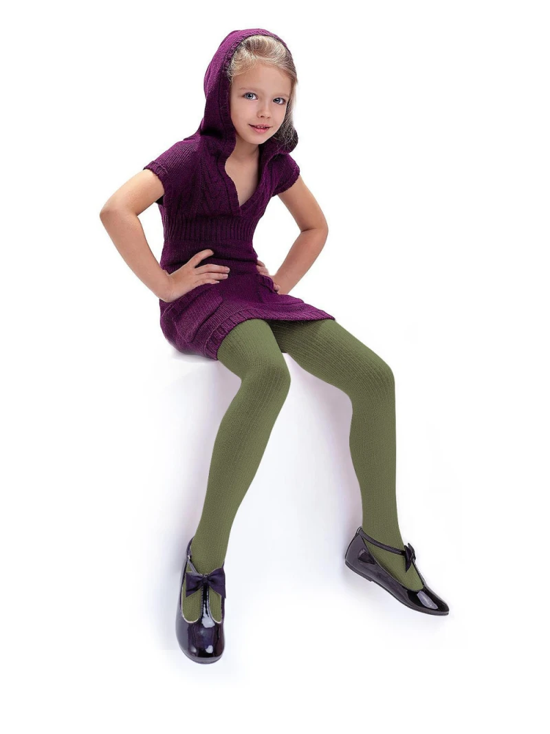 Detské pančuchy Agatka Olive