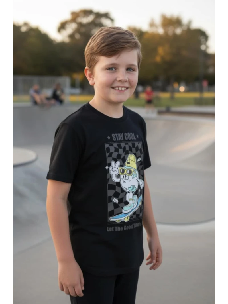 Chlapčenské tričko s potlačou All for kids