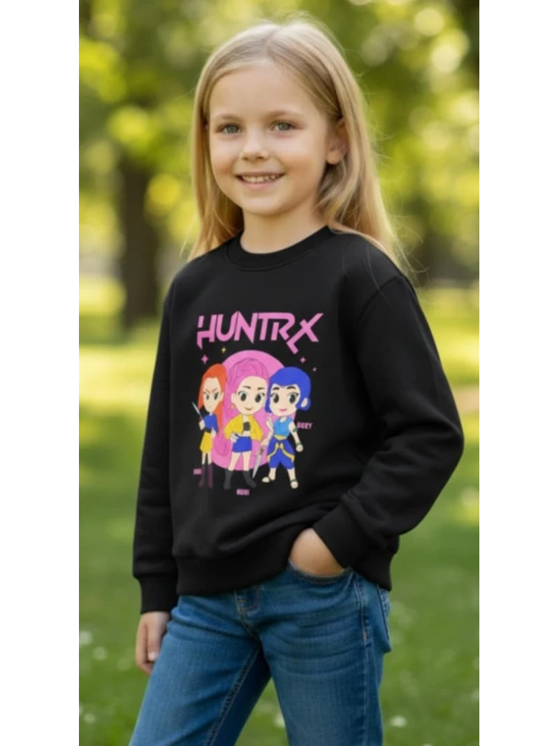 Huntrix dievčenská mikina 2 farby