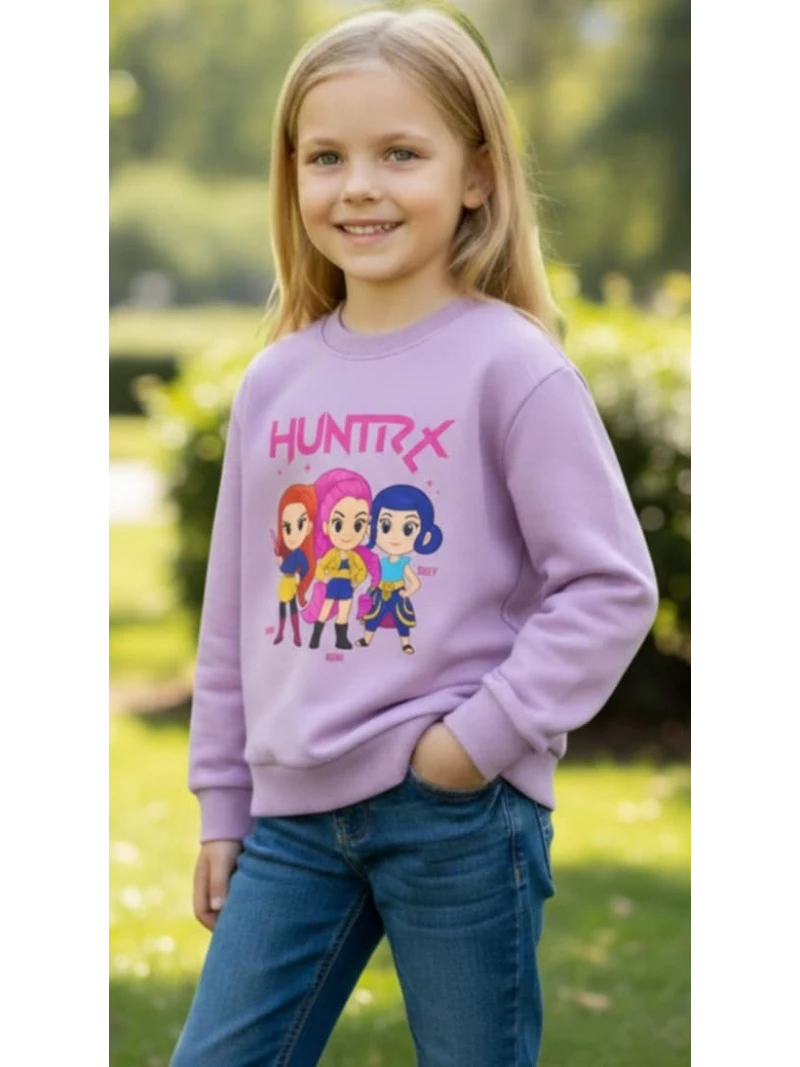 Huntrix dievčenská mikina 2 farby