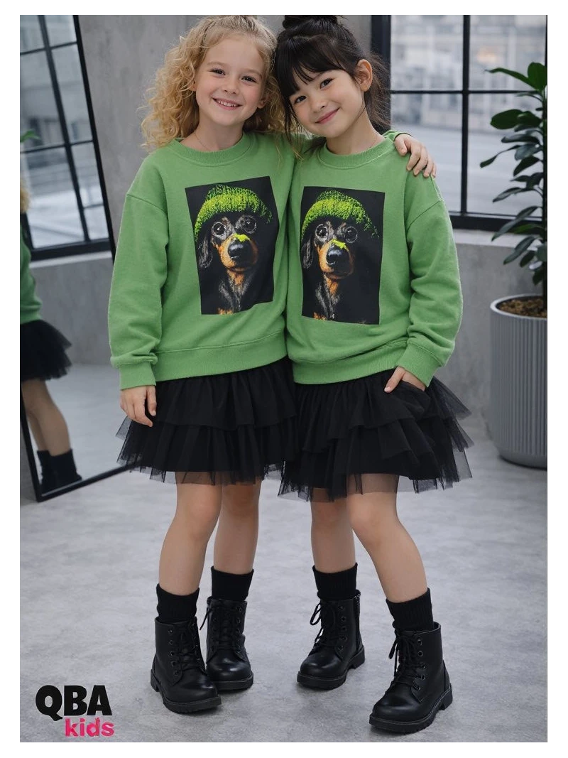 Dievčenská sukňa s tylom