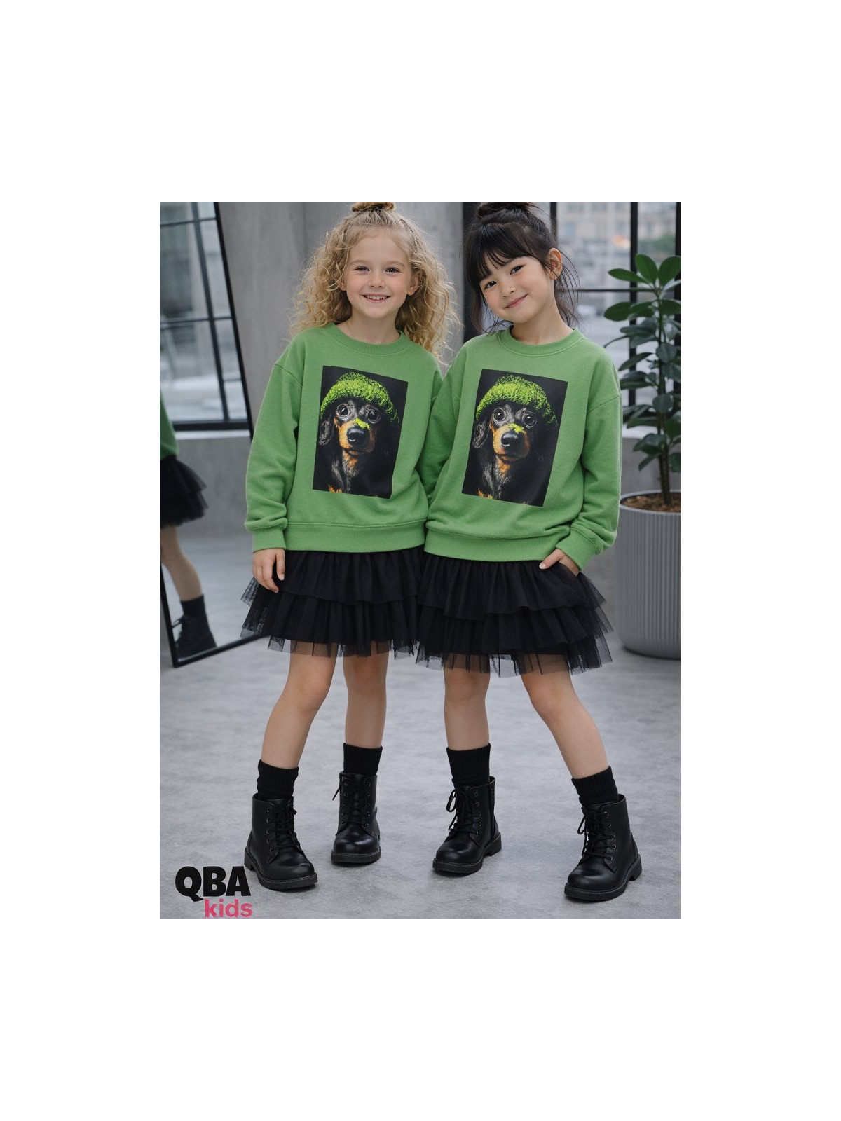 Dievčenská sukňa s tylom