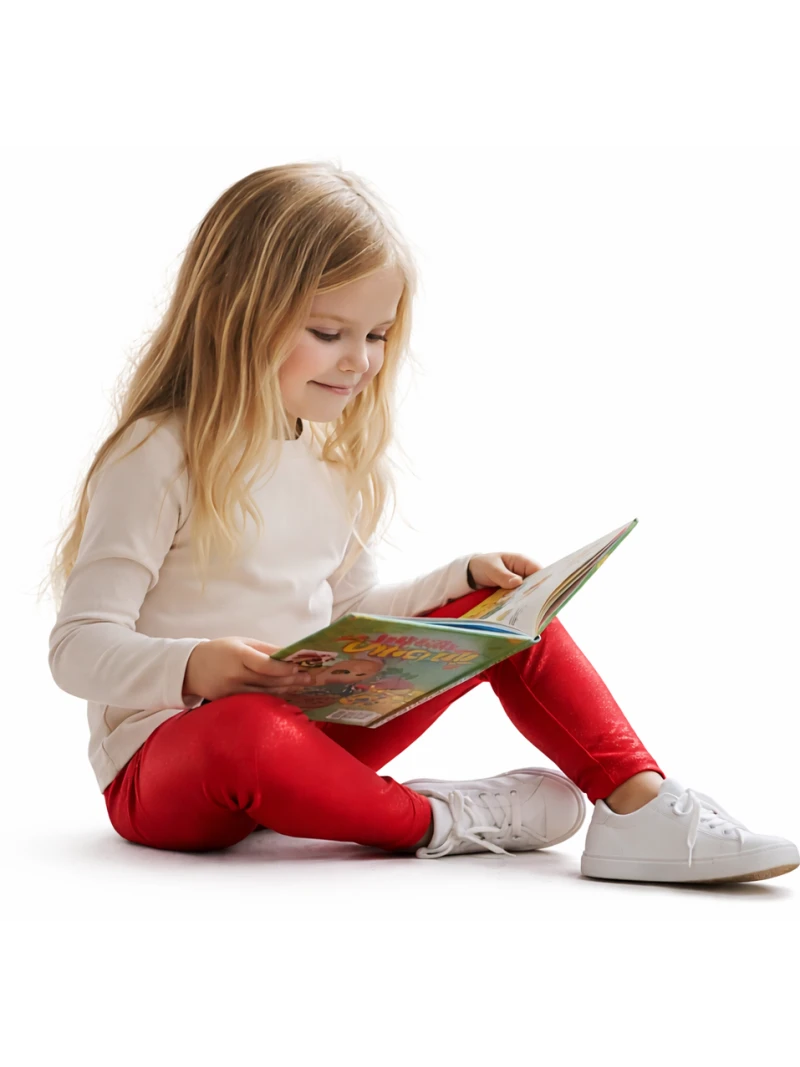 Dievčenské legíny trblietavé 2 farby