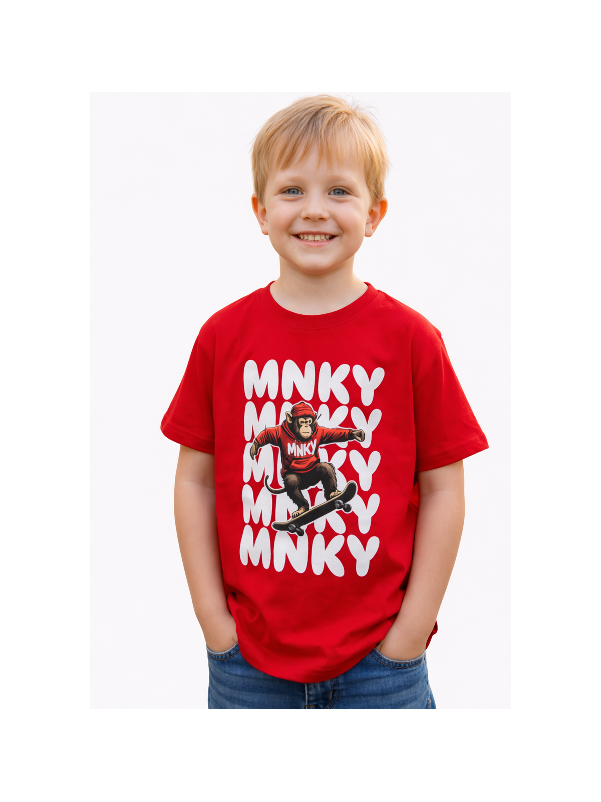 Chlapčenské tričko Monkey 2 farby