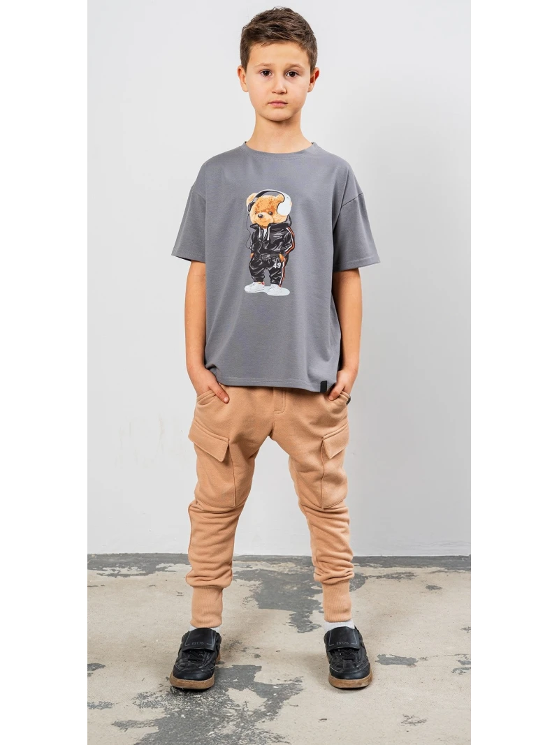 Chlapčenské tepláky kapsáčové