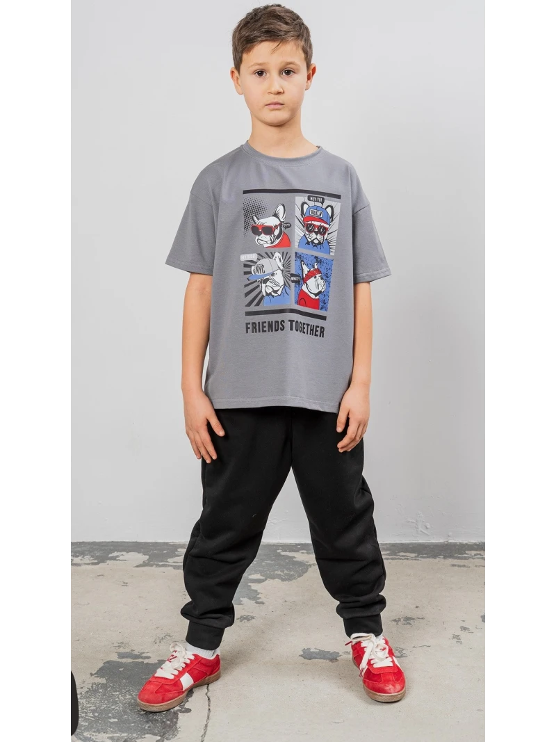 Chlapčenské tepláky s vreckami