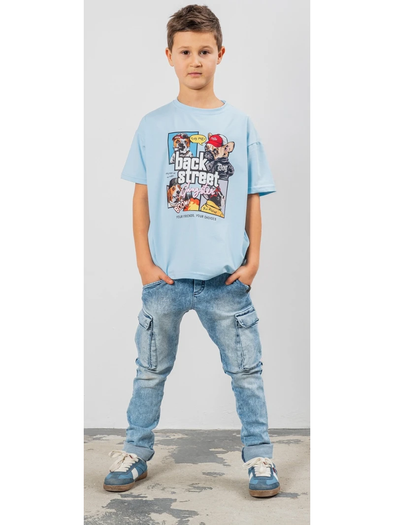 Chlapčenské rifle kapsáčové 2 farby