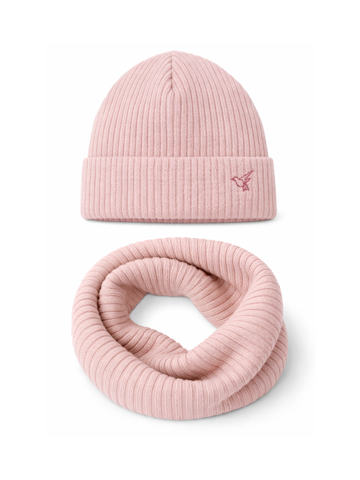 Dievčenský set čiapka a nákrčník 2farby