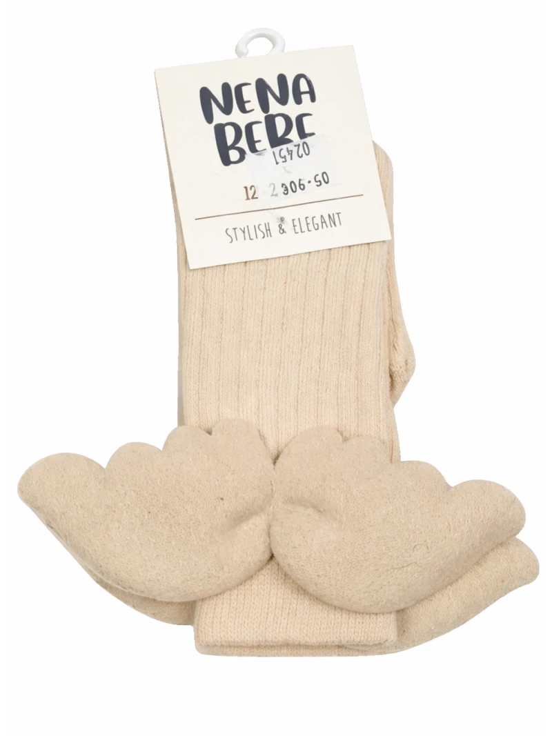 Dievčenské podkolienky s anjelskými krídlami