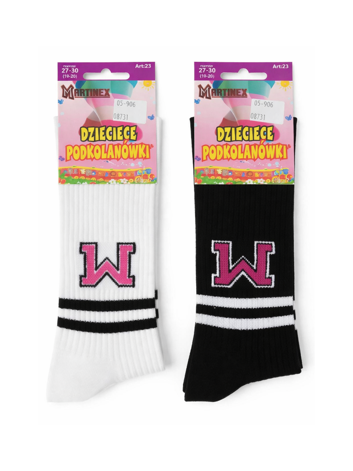 Dievčenské podkolienky 2 farby