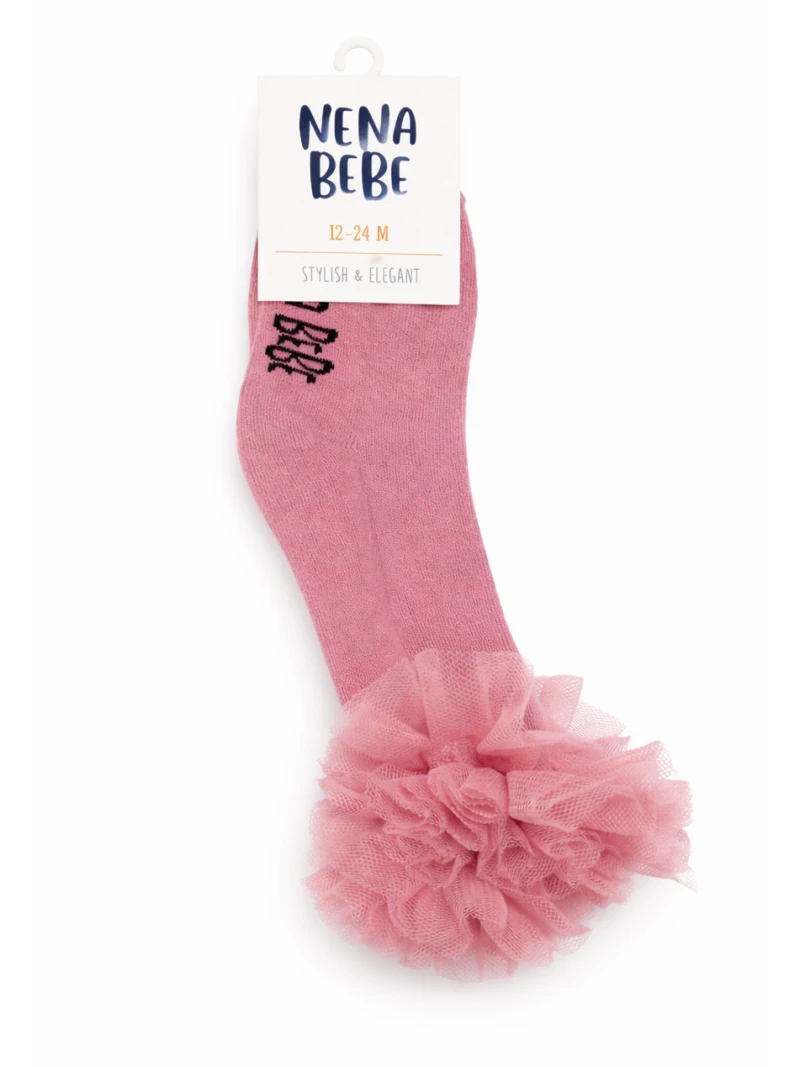 Detské podkolienky s tylom viac farieb