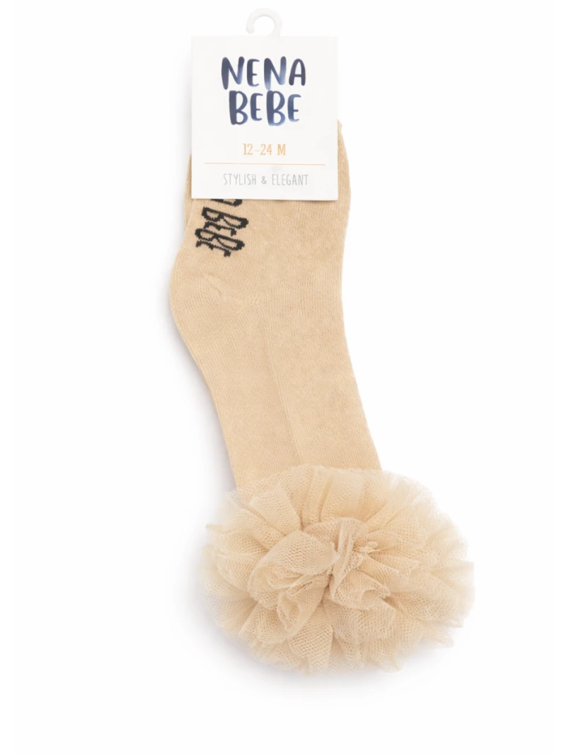 Detské podkolienky s tylom viac farieb