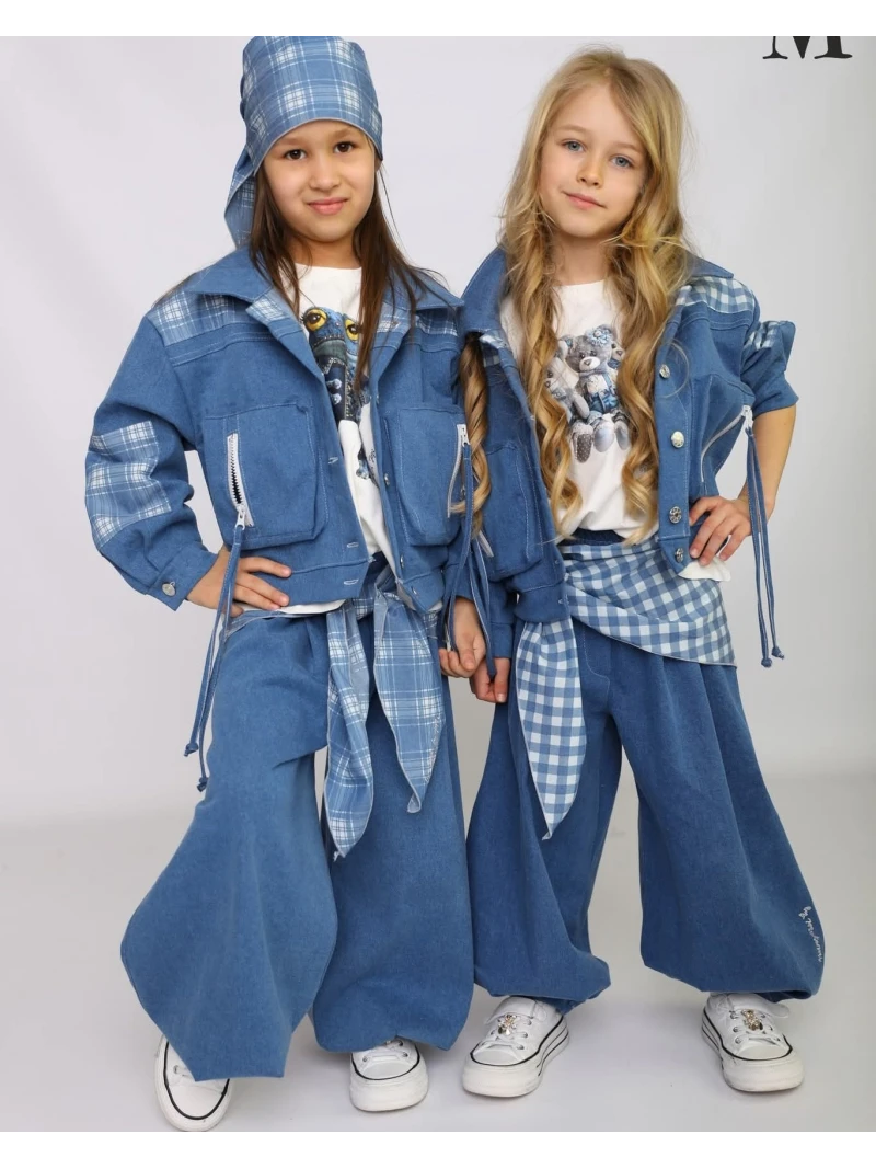Dievčenské hip hop rifle Malami