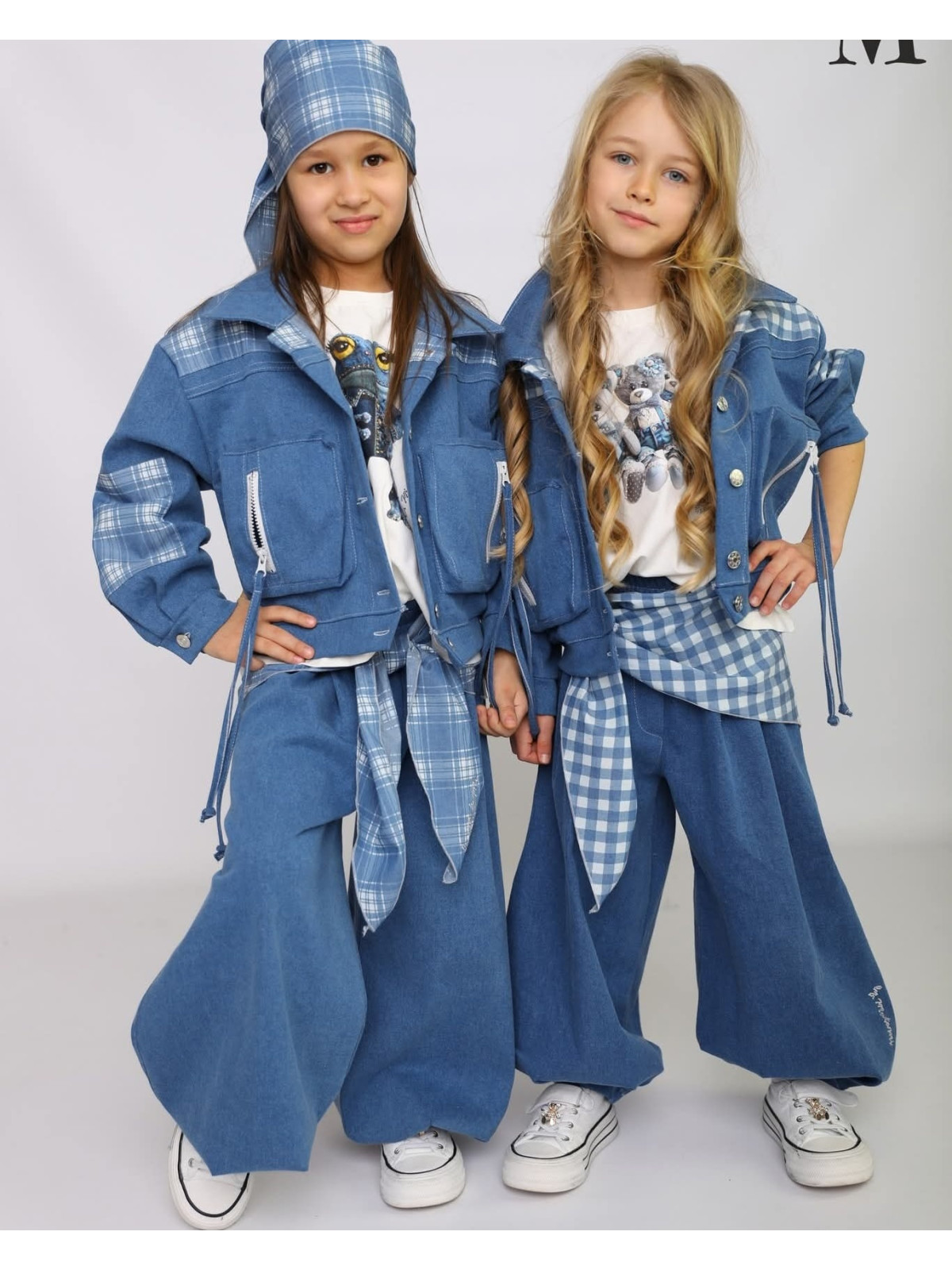 Dievčenské hip hop rifle Malami