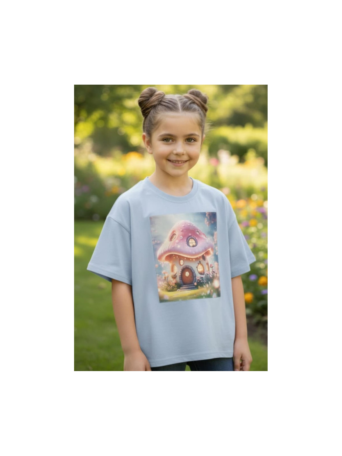 Dievčenské tričko s potlačou a zirkónmi