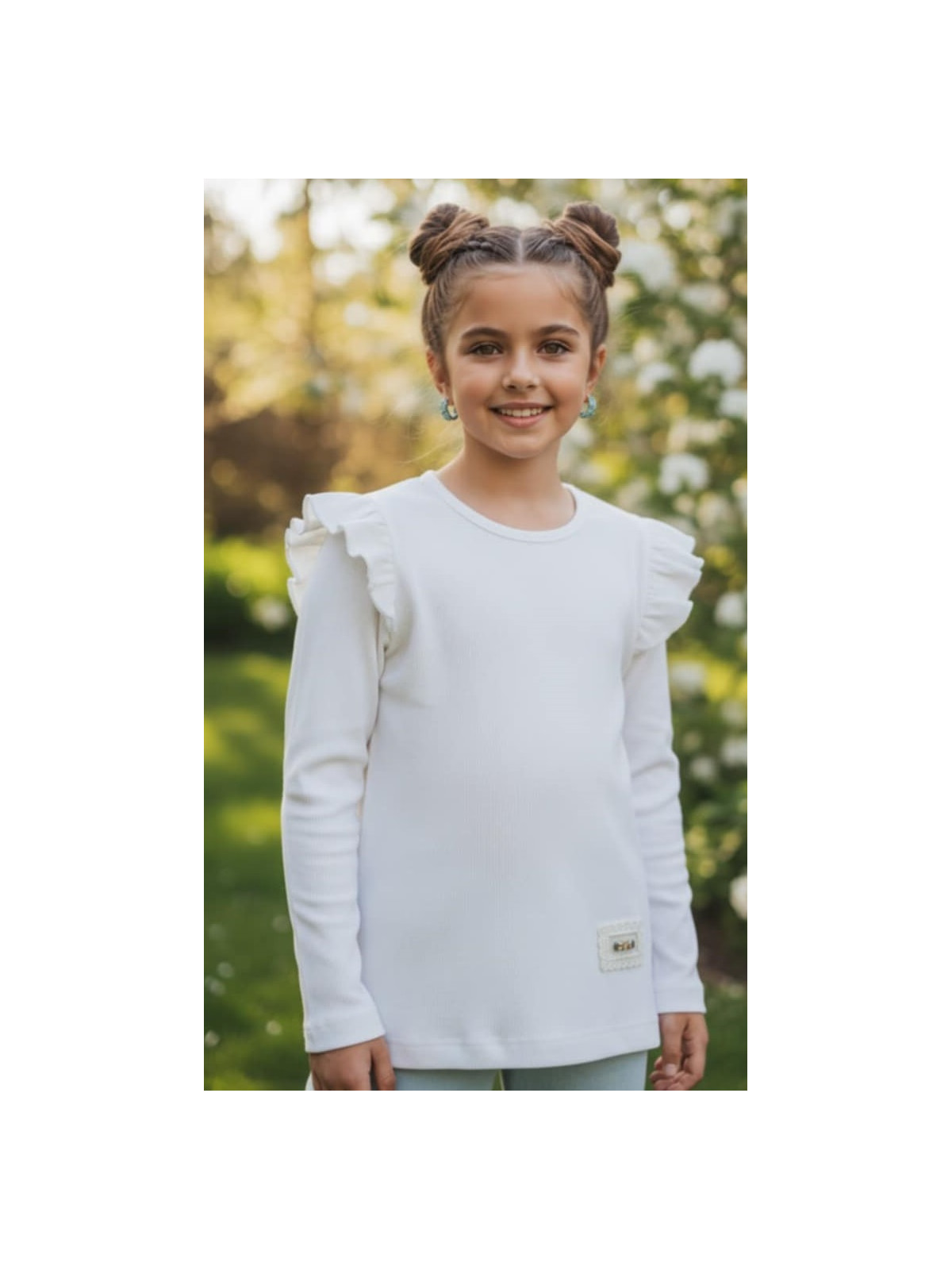 Dievčenské tričko s aplikáciou