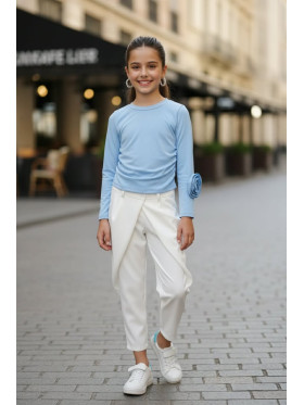 Dievčenské jarné nohavice 3 farby