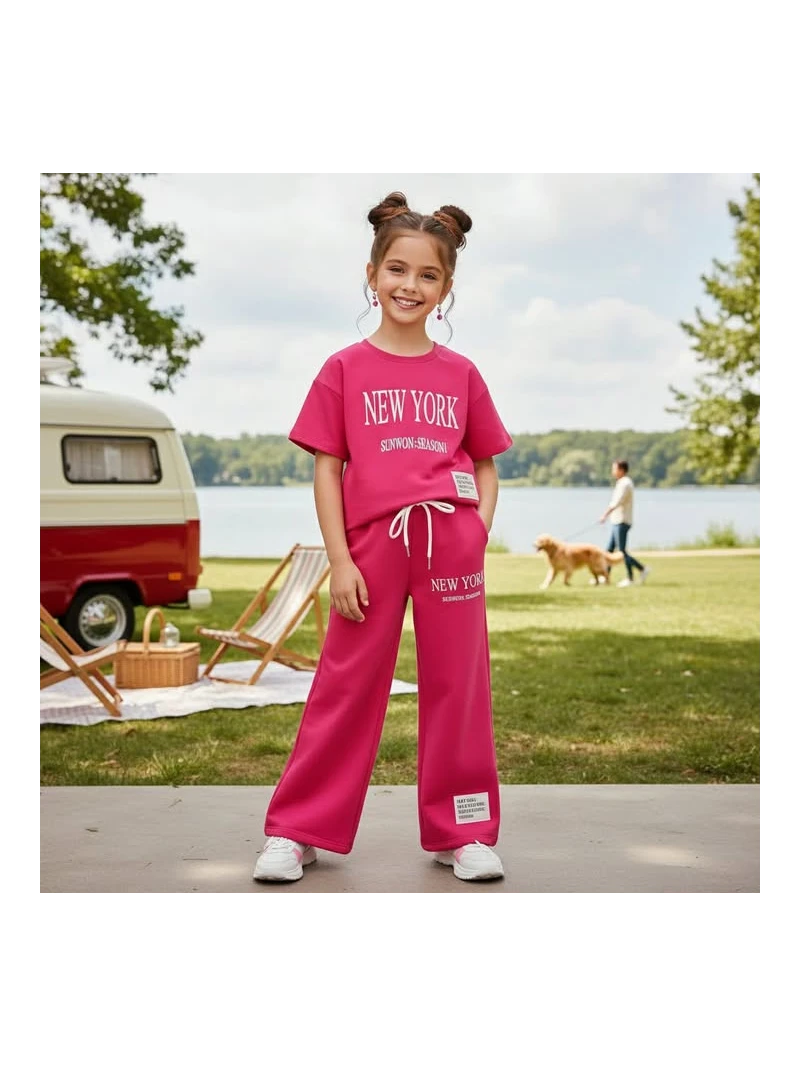 Dievčenský športový komplet 2 farby