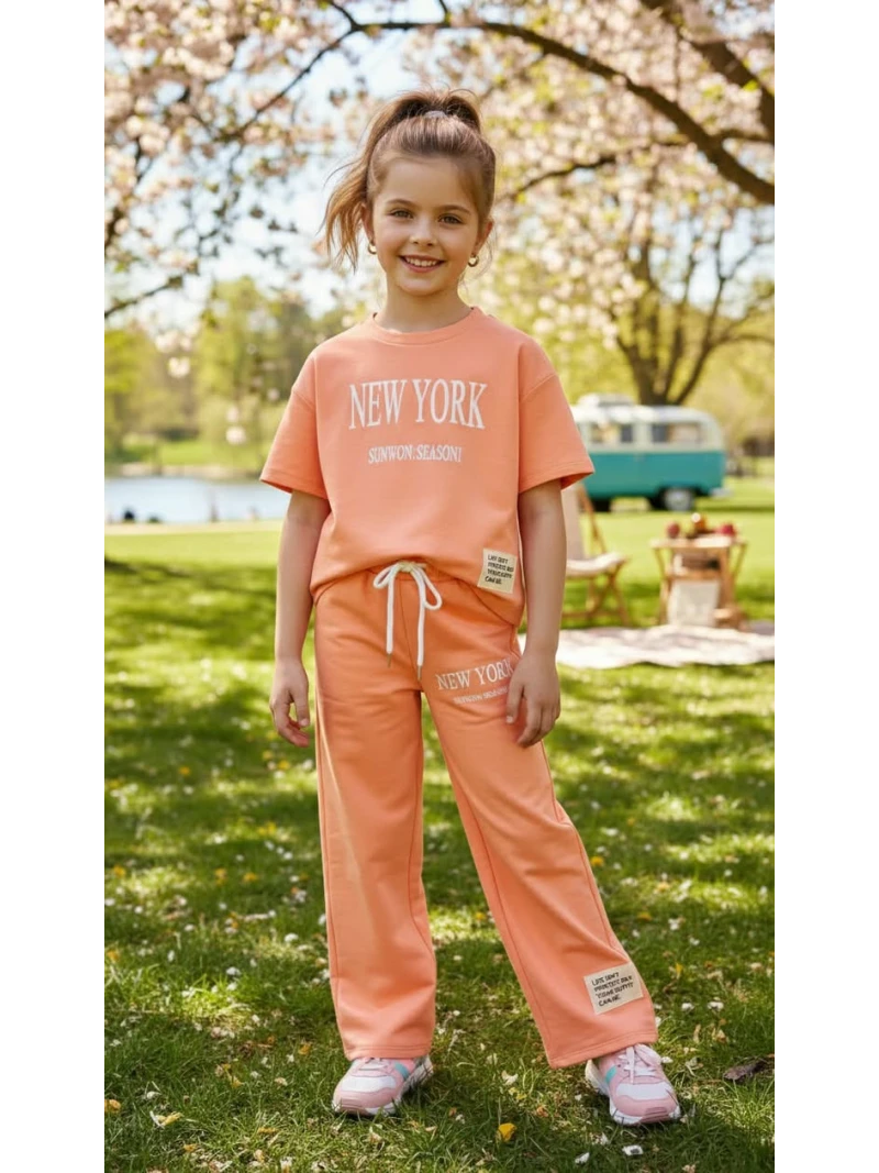 Dievčenský športový komplet 2 farby