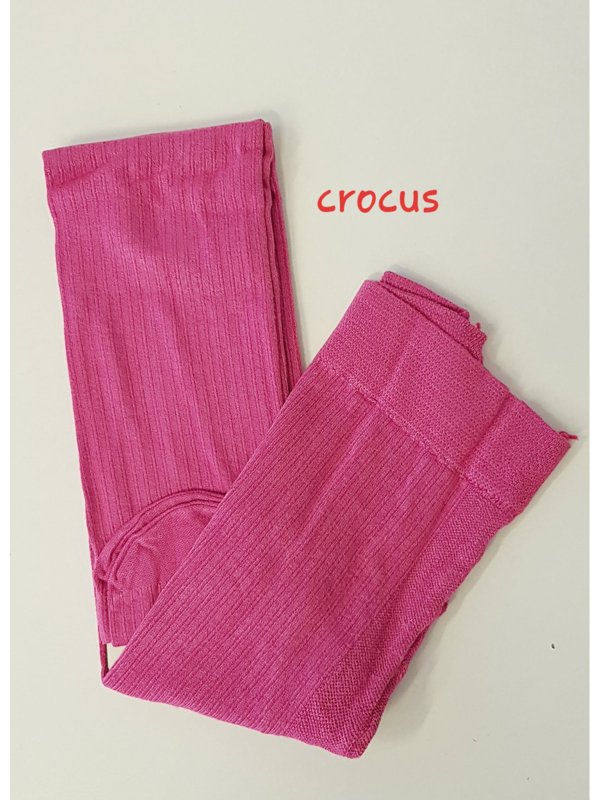 Detské pančušky Agatka Crocus -tmavo ružová