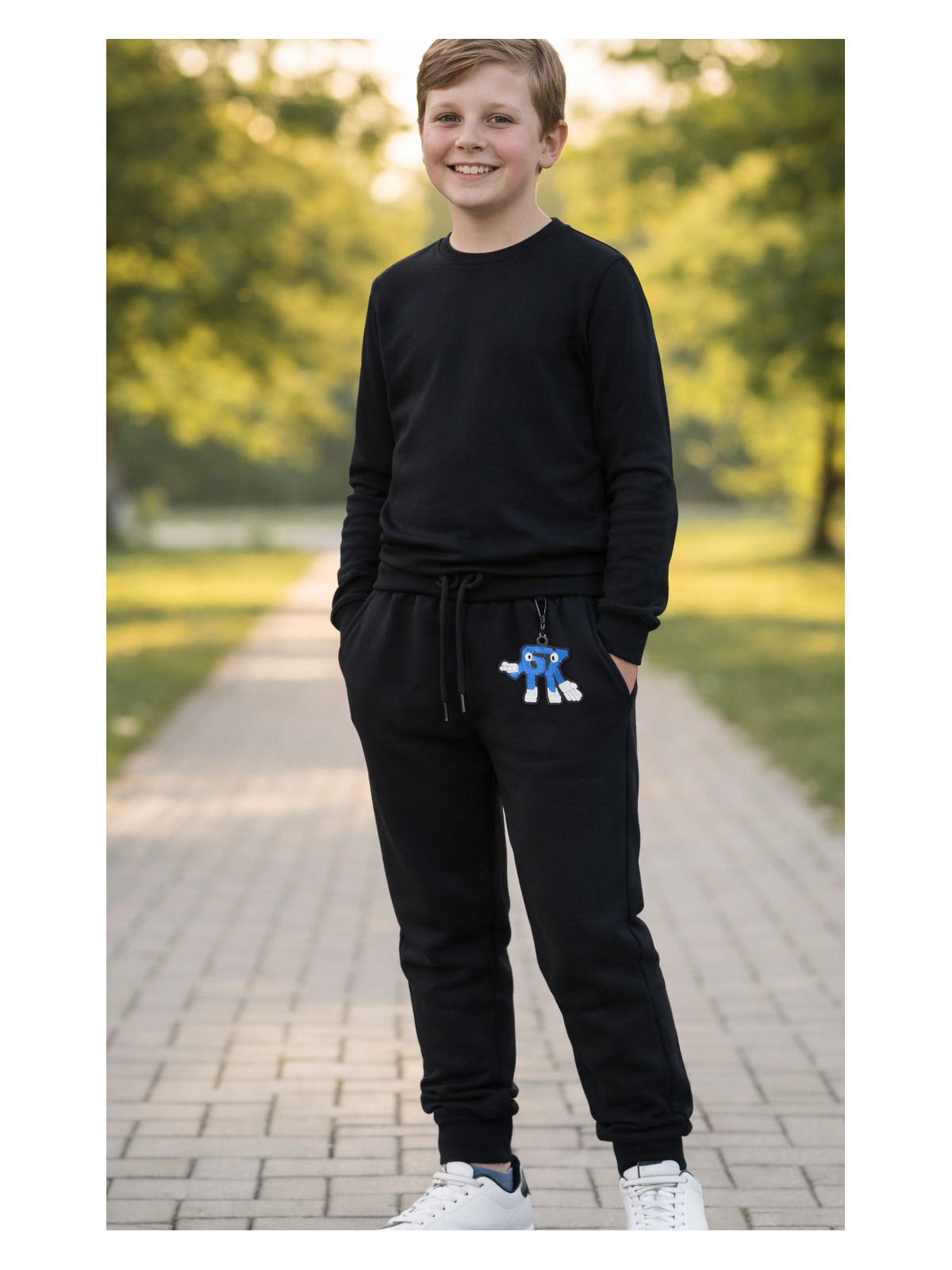 Chlapčenské tepláky s príveskom 67