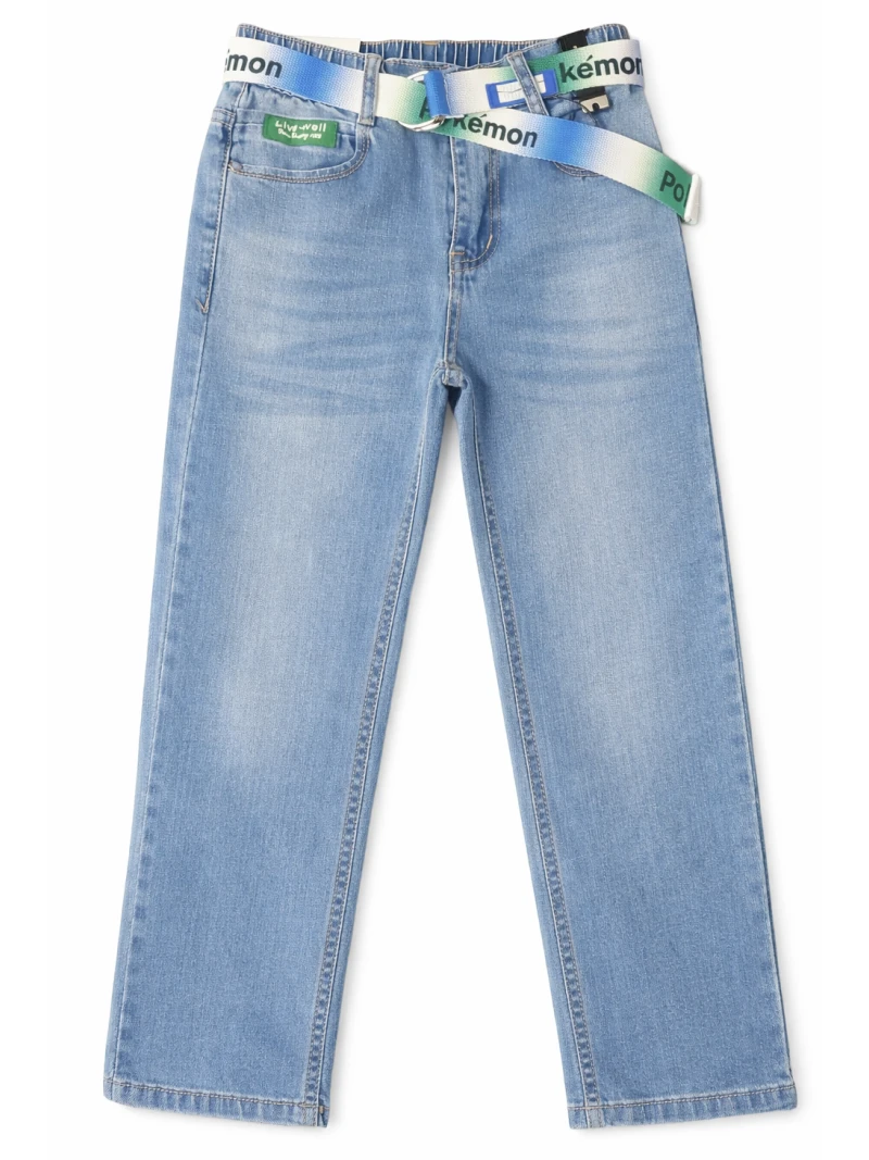 Chlapčenské rifle s opaskom Pokemon