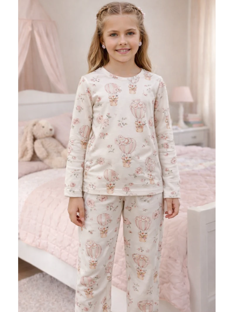 Dievčenské pyžamo s potlačou
