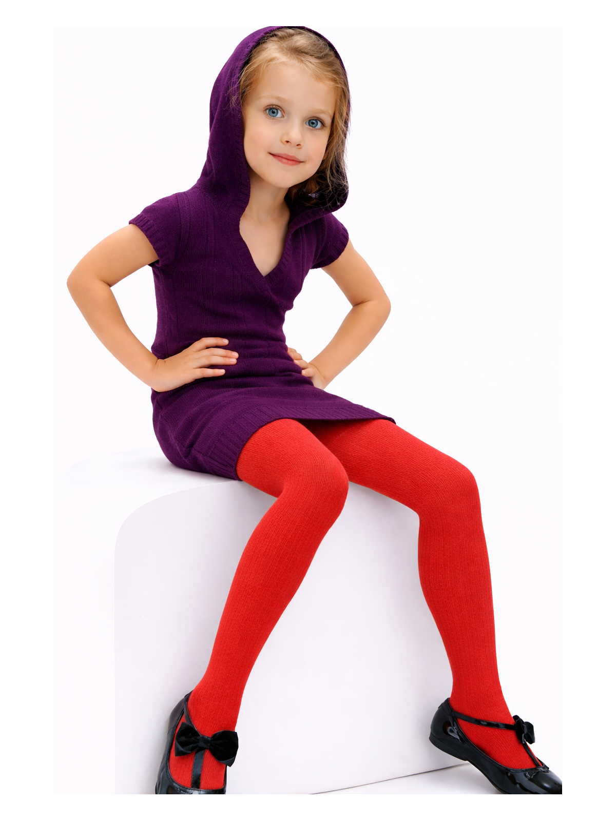 Detské pančuchy Agatka Rosso