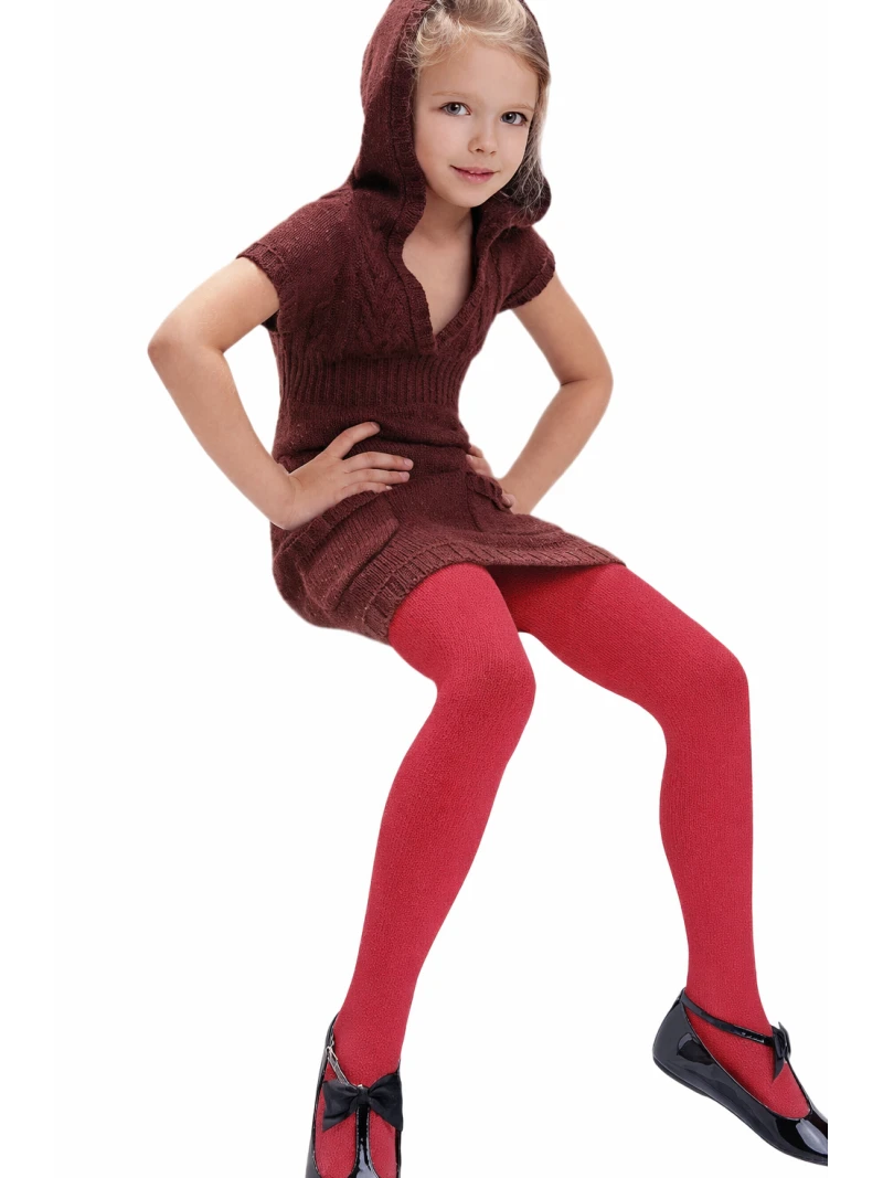 Detské pančuchy Agatka Lipstick- červená