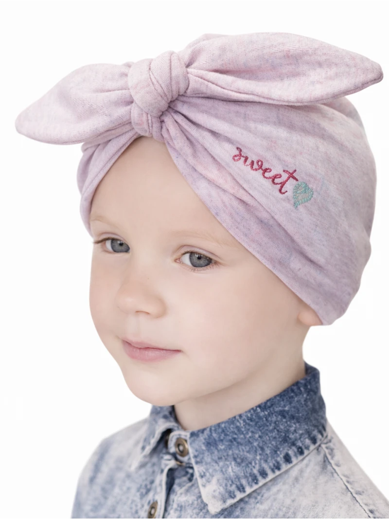 Dievčenský turban 2 farby