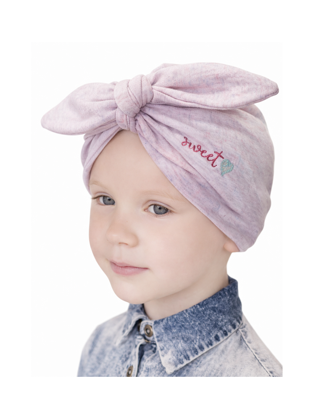 Dievčenský turban 2 farby