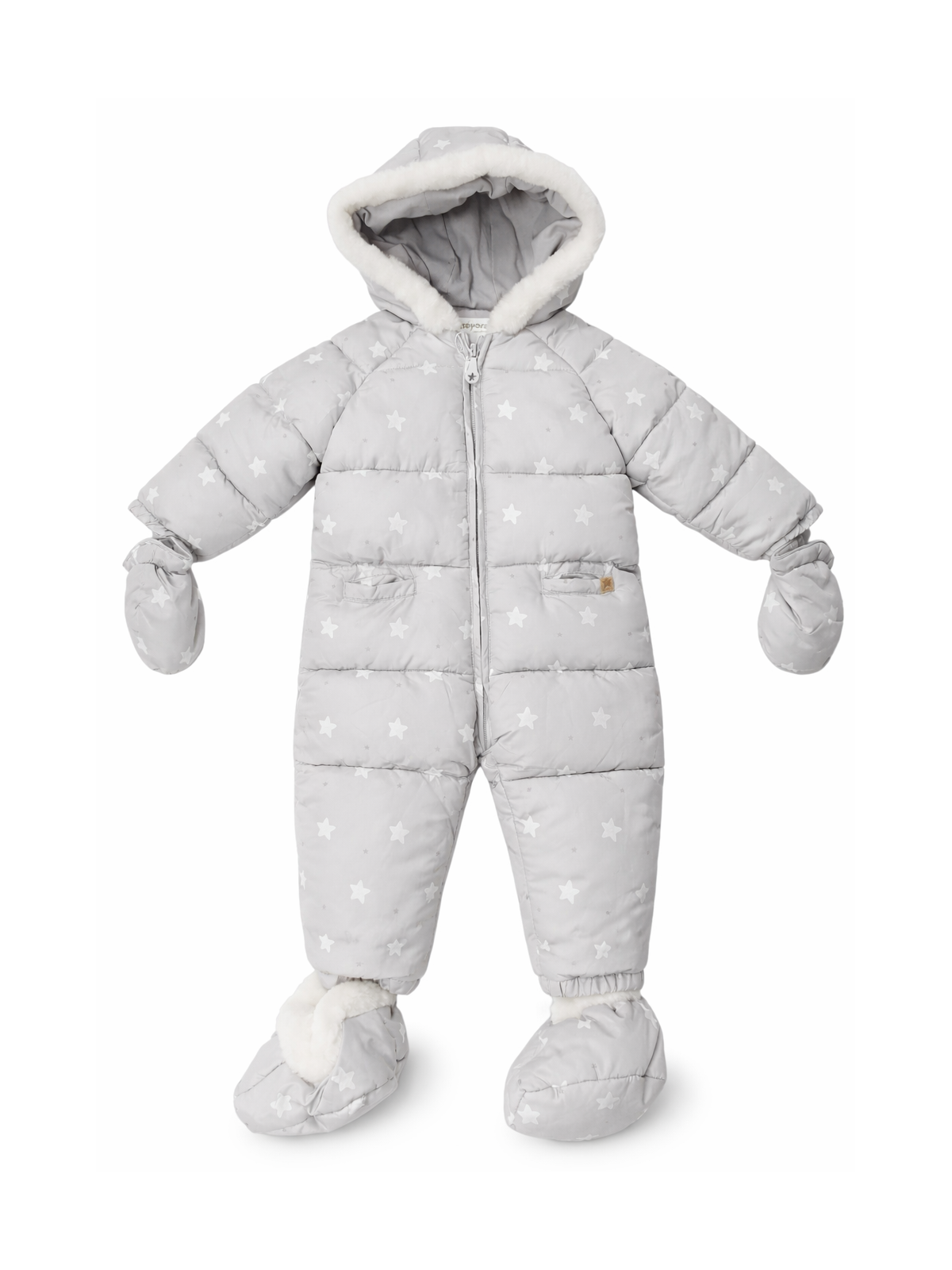 Detsky overal strieborná