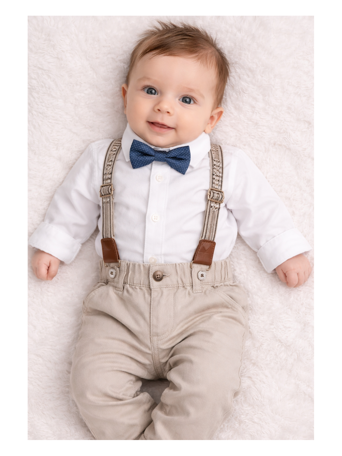 Chlapčenská košeľa s motýlikom