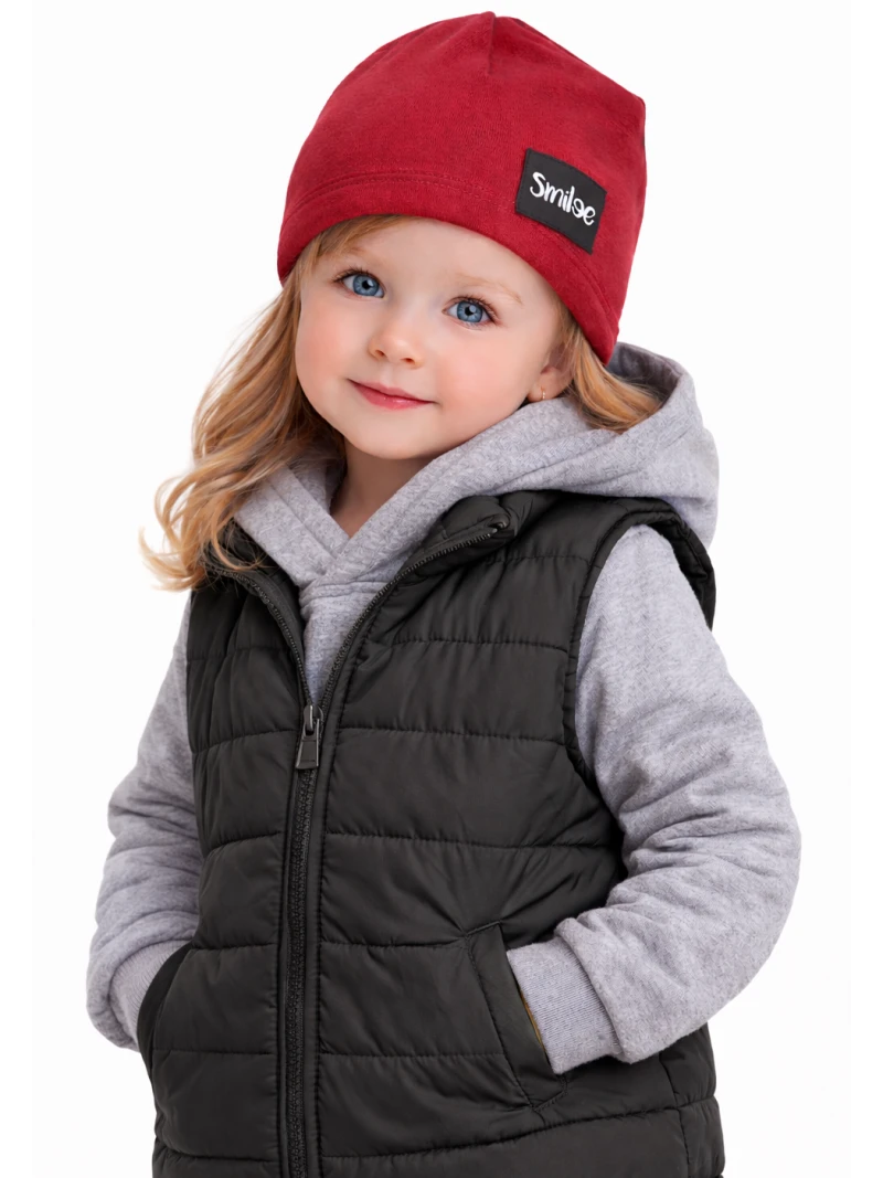 Detská čiapka prechodná dve farby