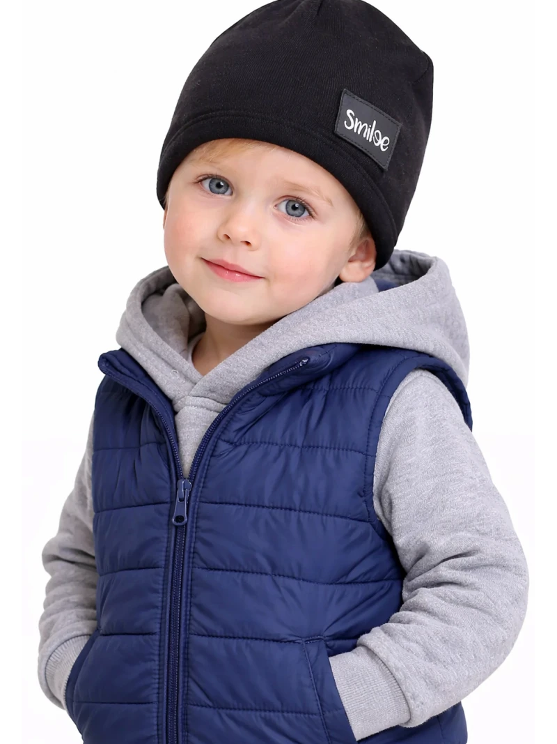 Detská čiapka prechodná dve farby