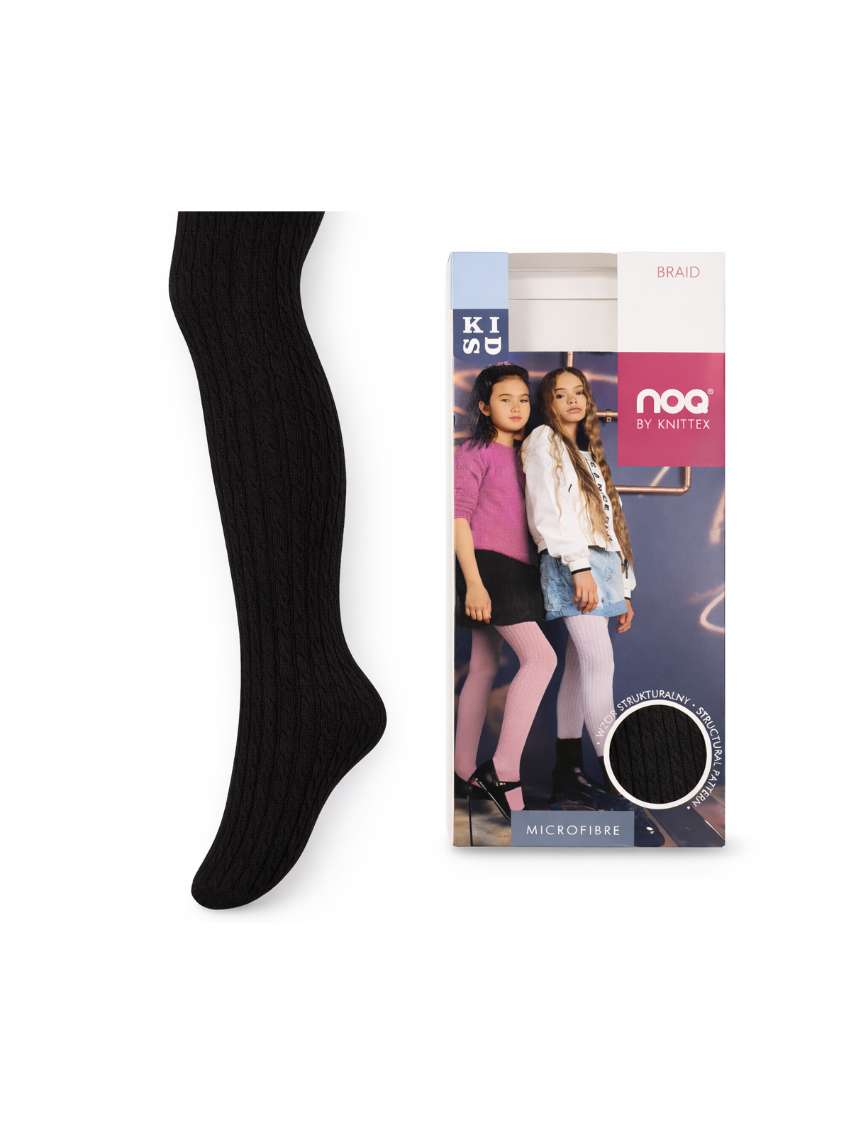 Detské pančuchy BRAID, dve farby