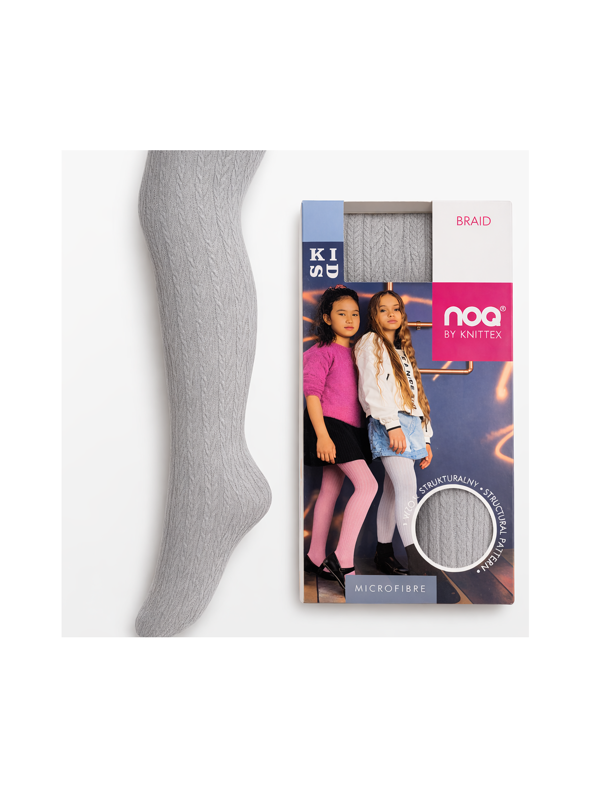 Detské pančuchy BRAID, dve farby