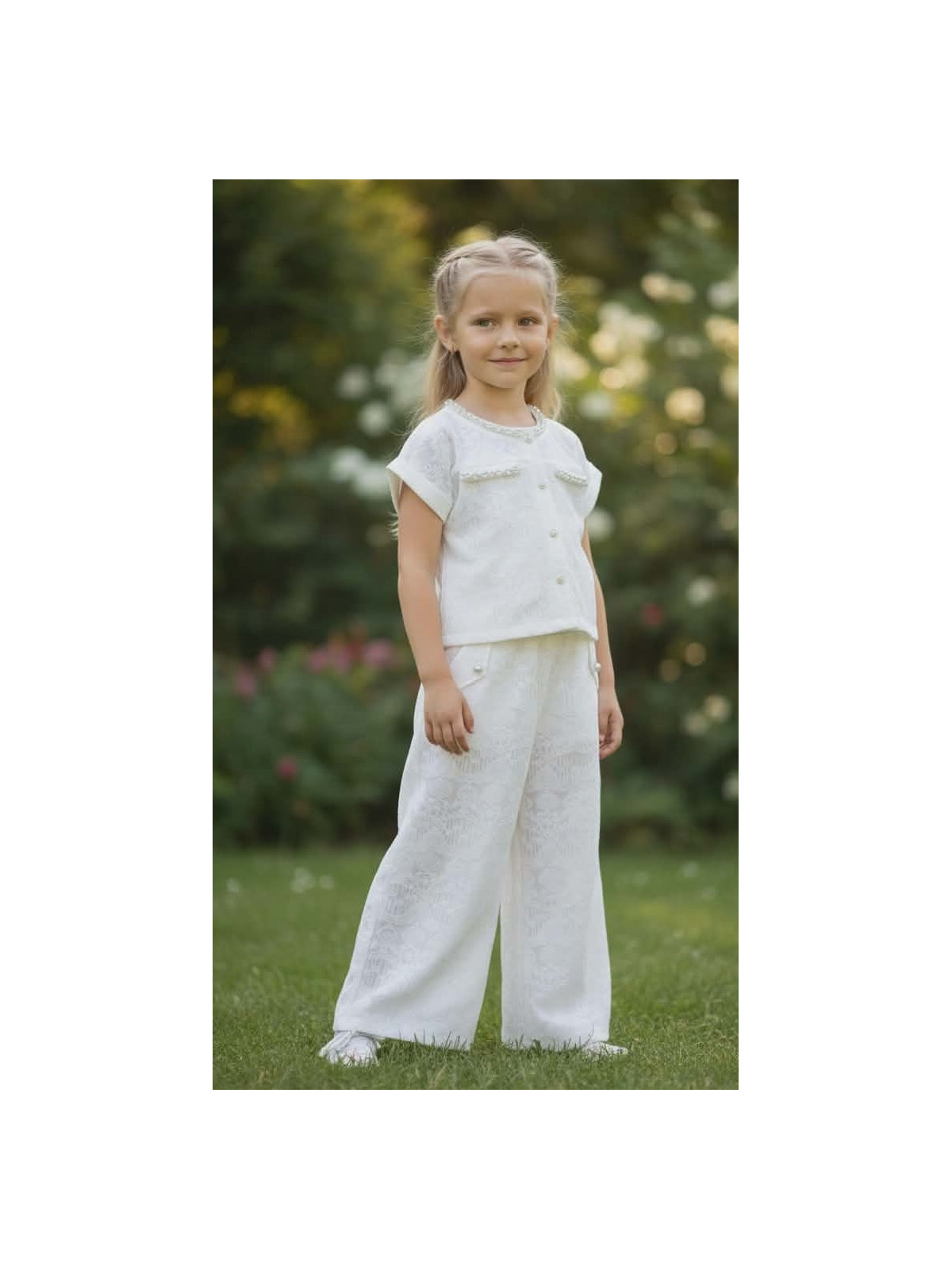 Dievčenský komplet s perlami