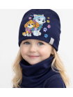 Paw Patrol dievčenský set čiapka a nákrčník