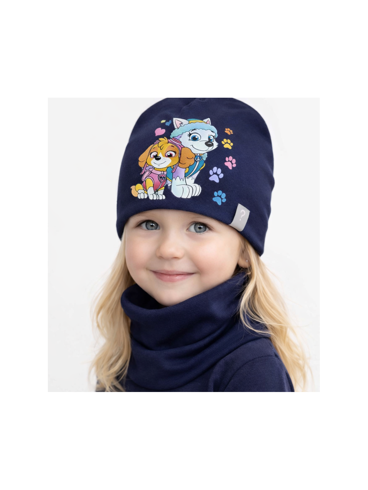 Paw Patrol dievčenský set čiapka a nákrčník