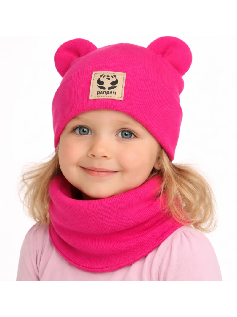 Detská prechodná čiapka s nákrčníkom viac farieb