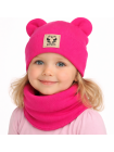 Detská prechodná čiapka s nákrčníkom viac farieb