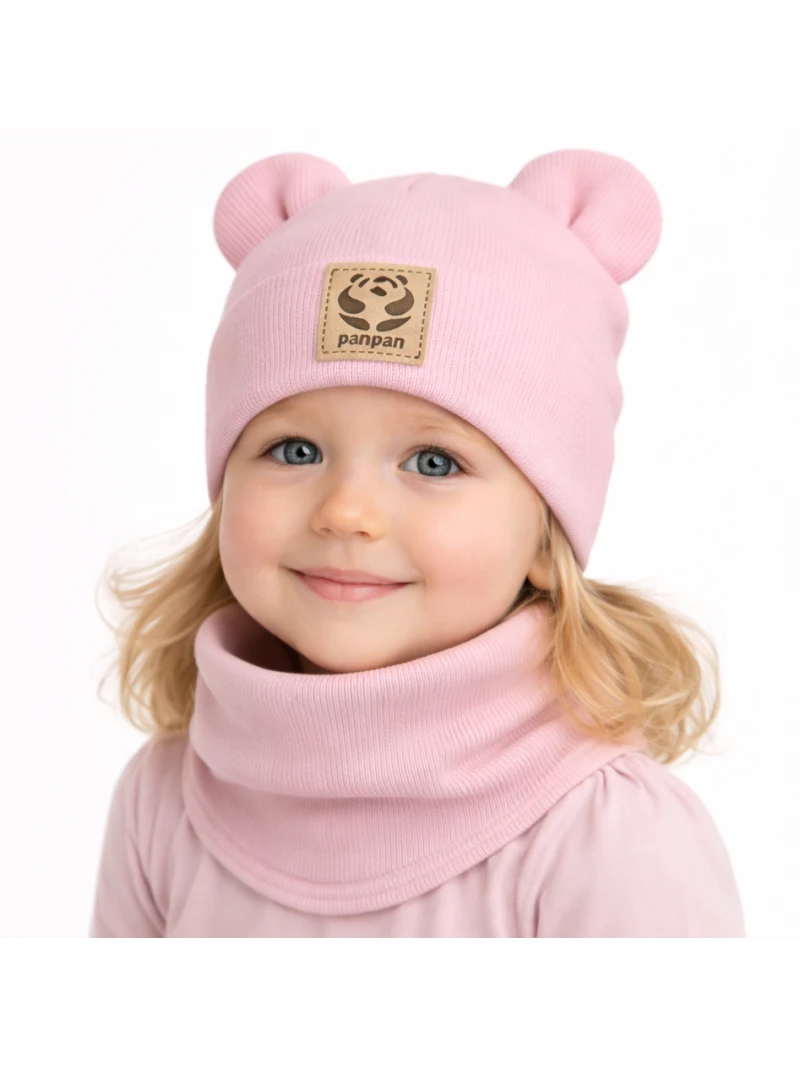 Detská prechodná čiapka s nákrčníkom viac farieb