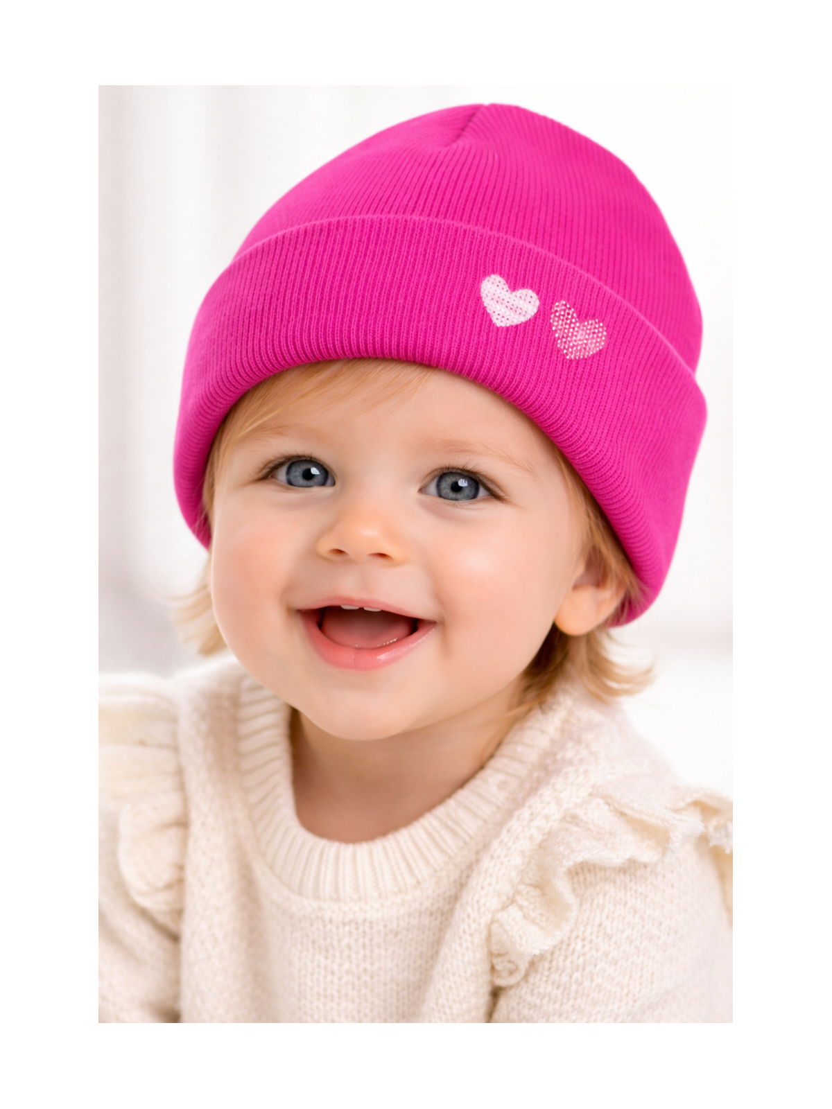 Dievčenská čiapka zateplená flisom 2 farby