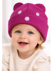 Dievčenská čiapka zateplená flisom