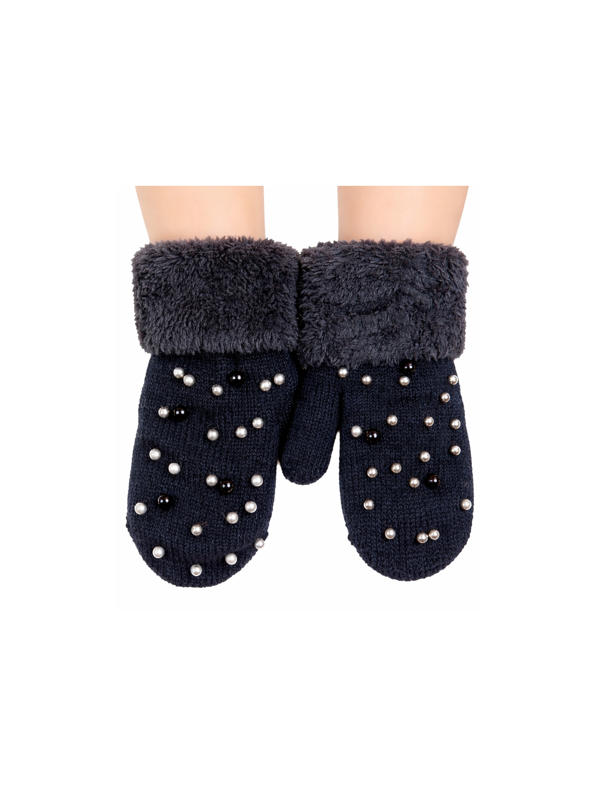 Dievčenské zimné rukavice s gorálkami