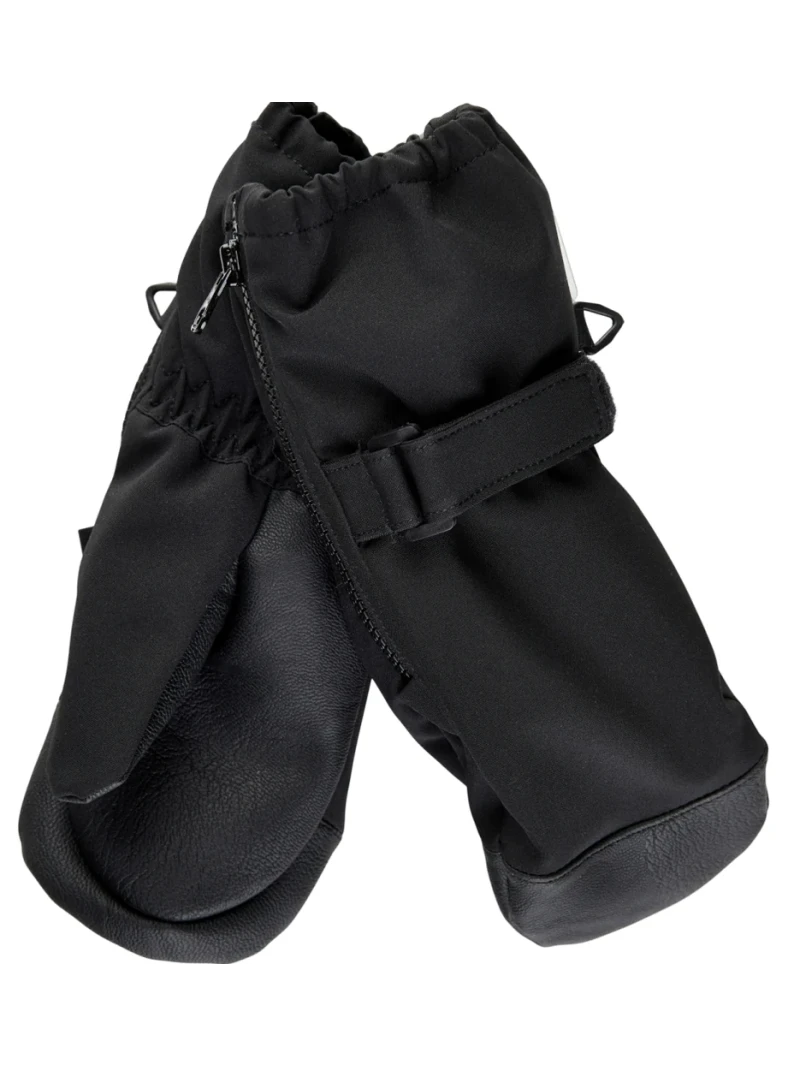 Softshellové palčiaky so zipsami